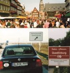 Das diesjährige Stadtfest "20 Jahre Unesco-Welterbetitel für Quedlinburg" heißt wiederum viele Besucher aus Nah und Fern herzlich Willkommen. Diese Tradition hat auch der "Marktplatz - Festort 1994" bildlich vermittelt.